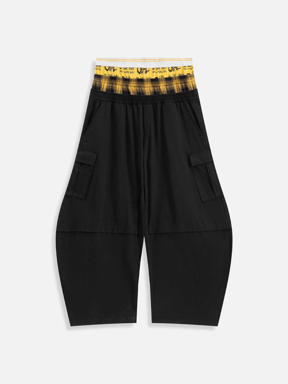 Triple Waist Super Baggy Barrel Pants