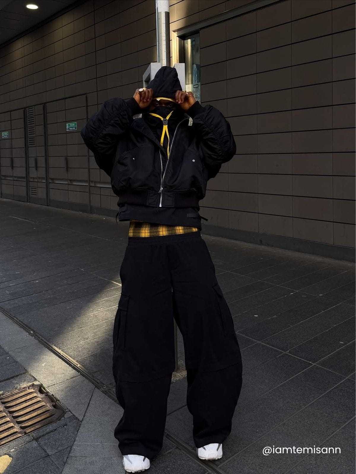  Triple Waist Super Baggy Barrel Pants