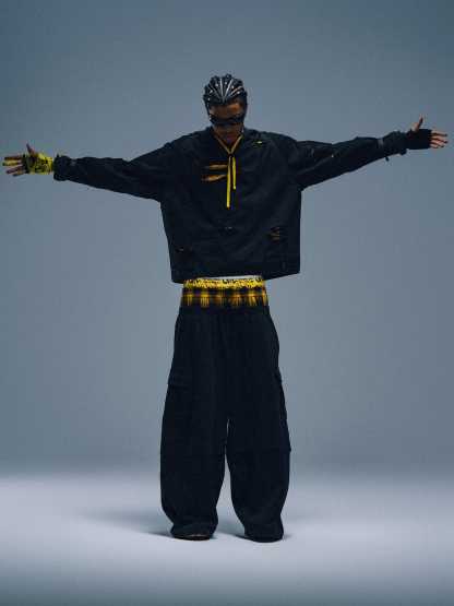  Triple Waist Super Baggy Barrel Pants