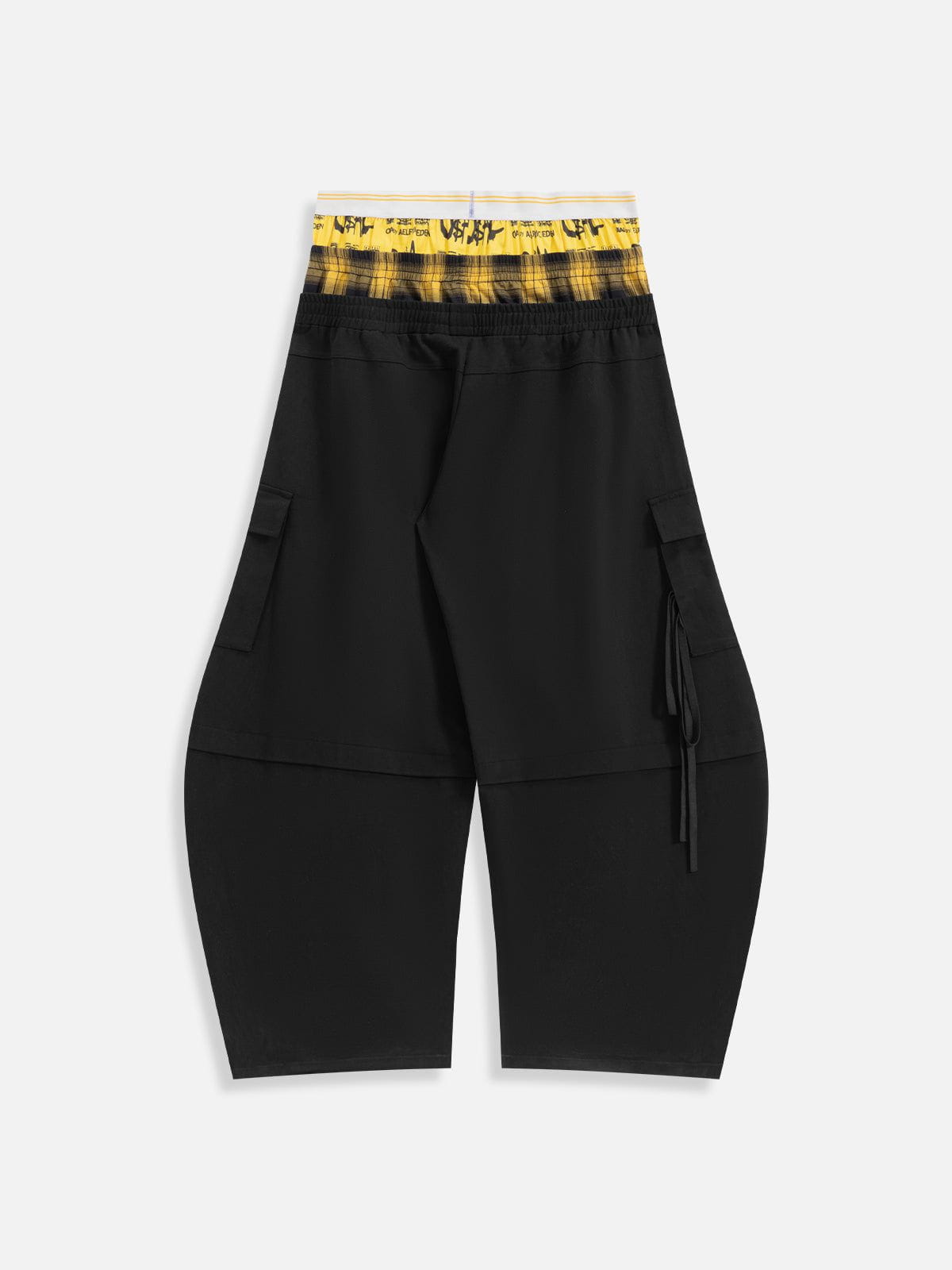  Triple Waist Super Baggy Barrel Pants