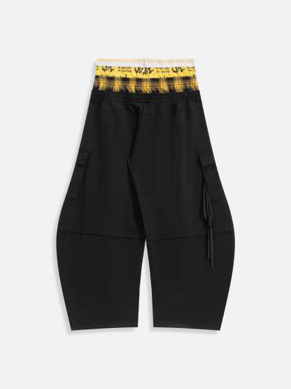  Triple Waist Super Baggy Barrel Pants