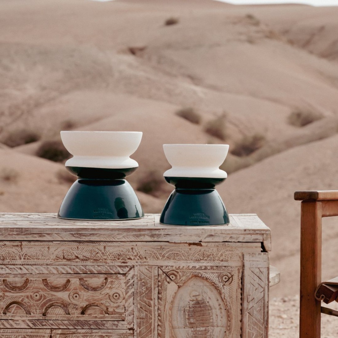 Bougie Tamtam - Bleu Sarah