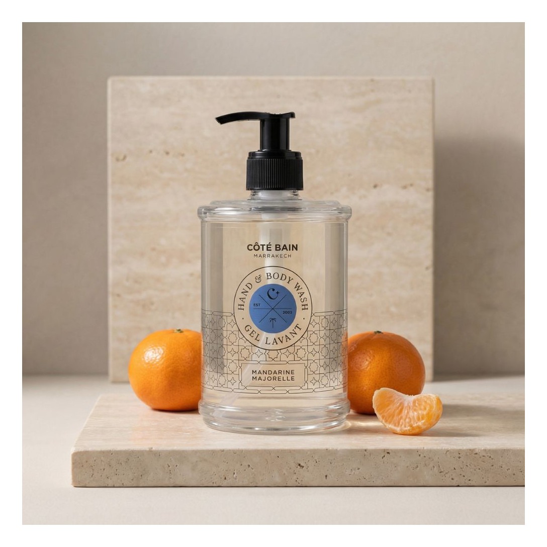 Gel Lavant Main & Corps Mandarine Majorelle 370ML