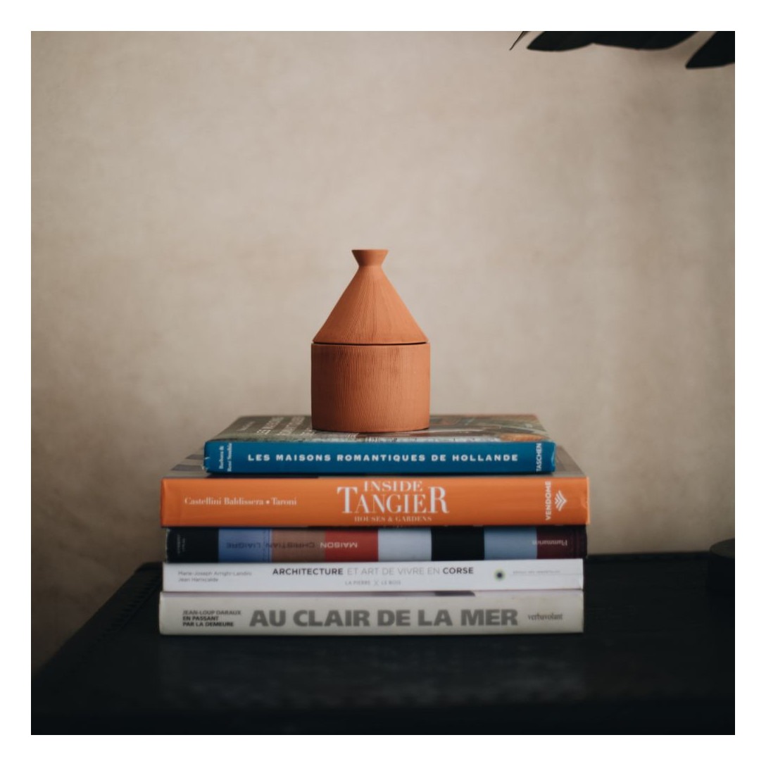 Tajine candle Terracota