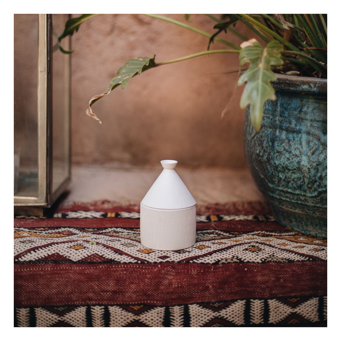 Tajine candle White