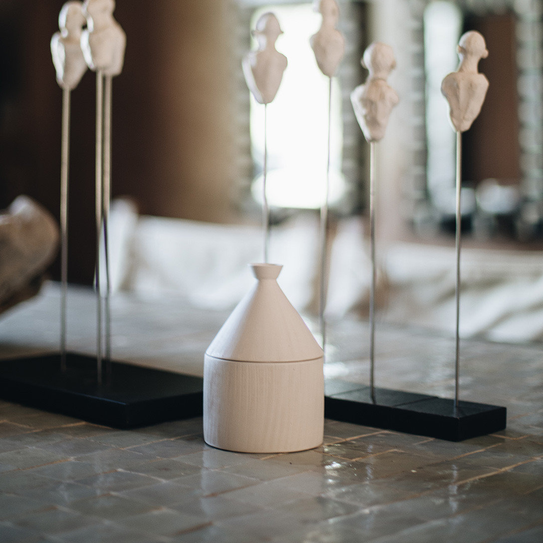 Tajine candle White