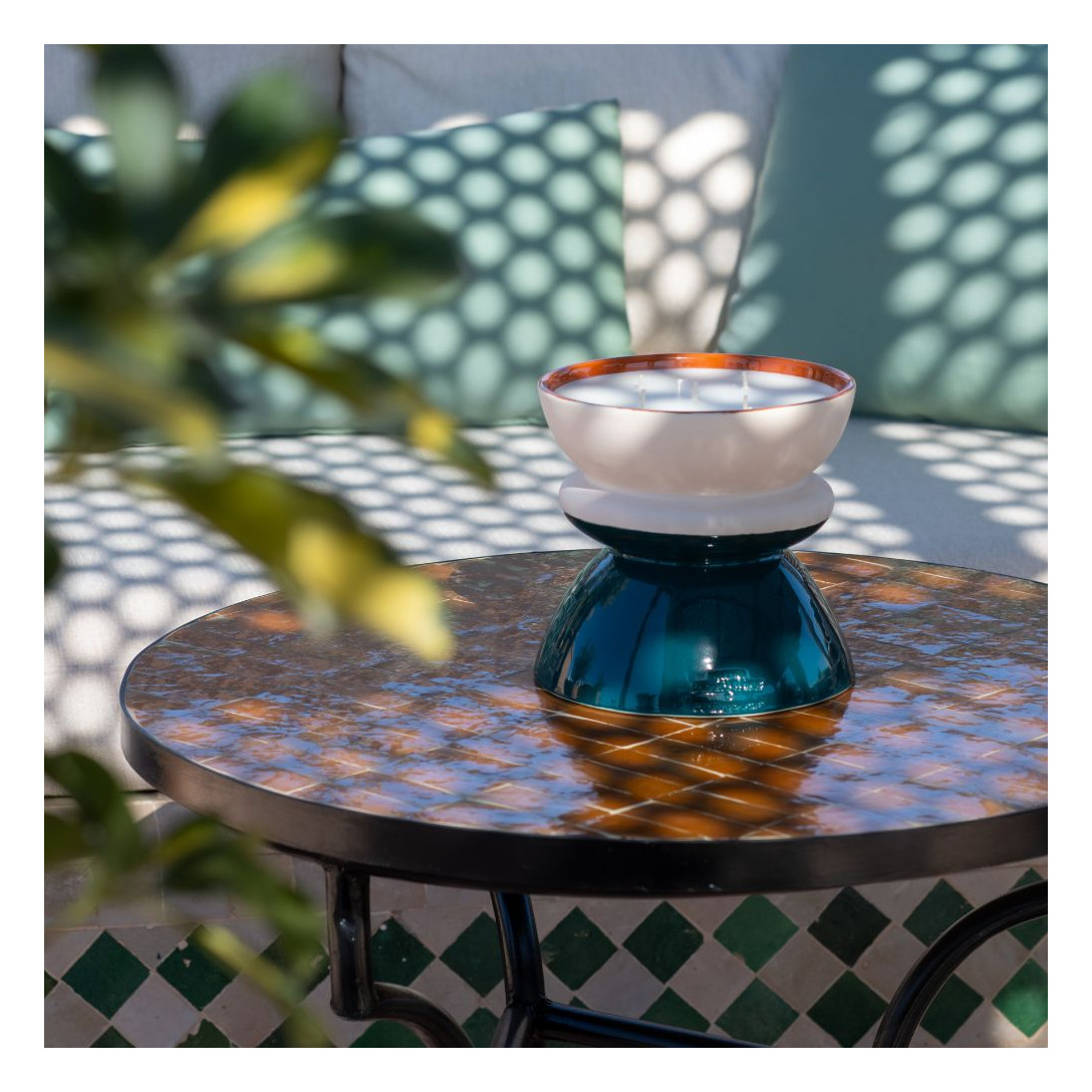 Bougie Tamtam - Bleu Sarah