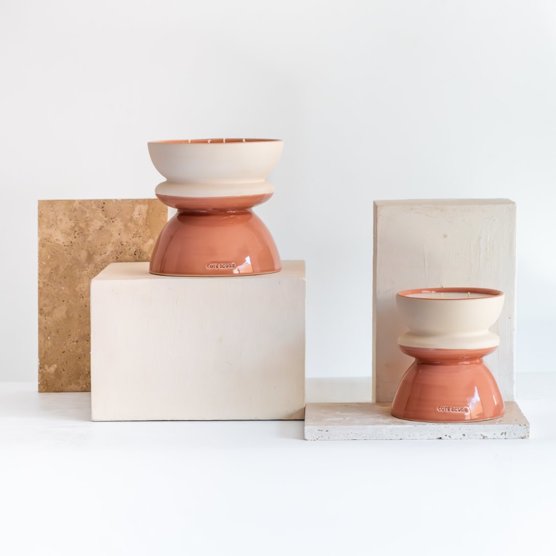 Bougie Tamtam - Rose Poudre