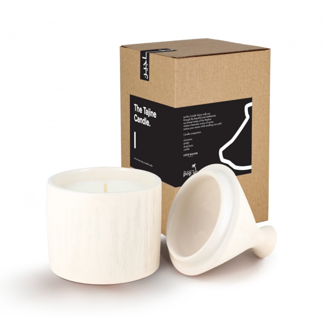 Tajine candle White