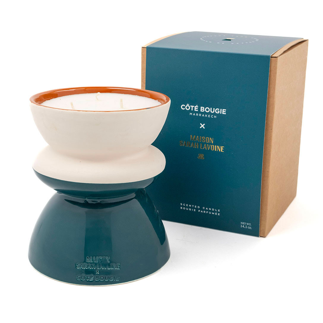 Bougie Tamtam - Bleu Sarah