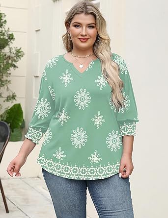 Women's Lapel Long Sleeve Trendy Blouses Beautiful Flower Colorful Shirts Casual Lightweight Loose Fit Comfy Top