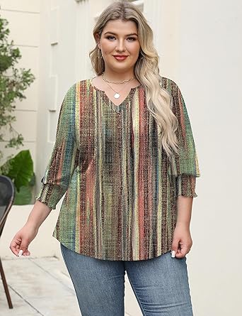 Women's Lapel Long Sleeve Trendy Blouses Beautiful Flower Colorful Shirts Casual Lightweight Loose Fit Comfy Top