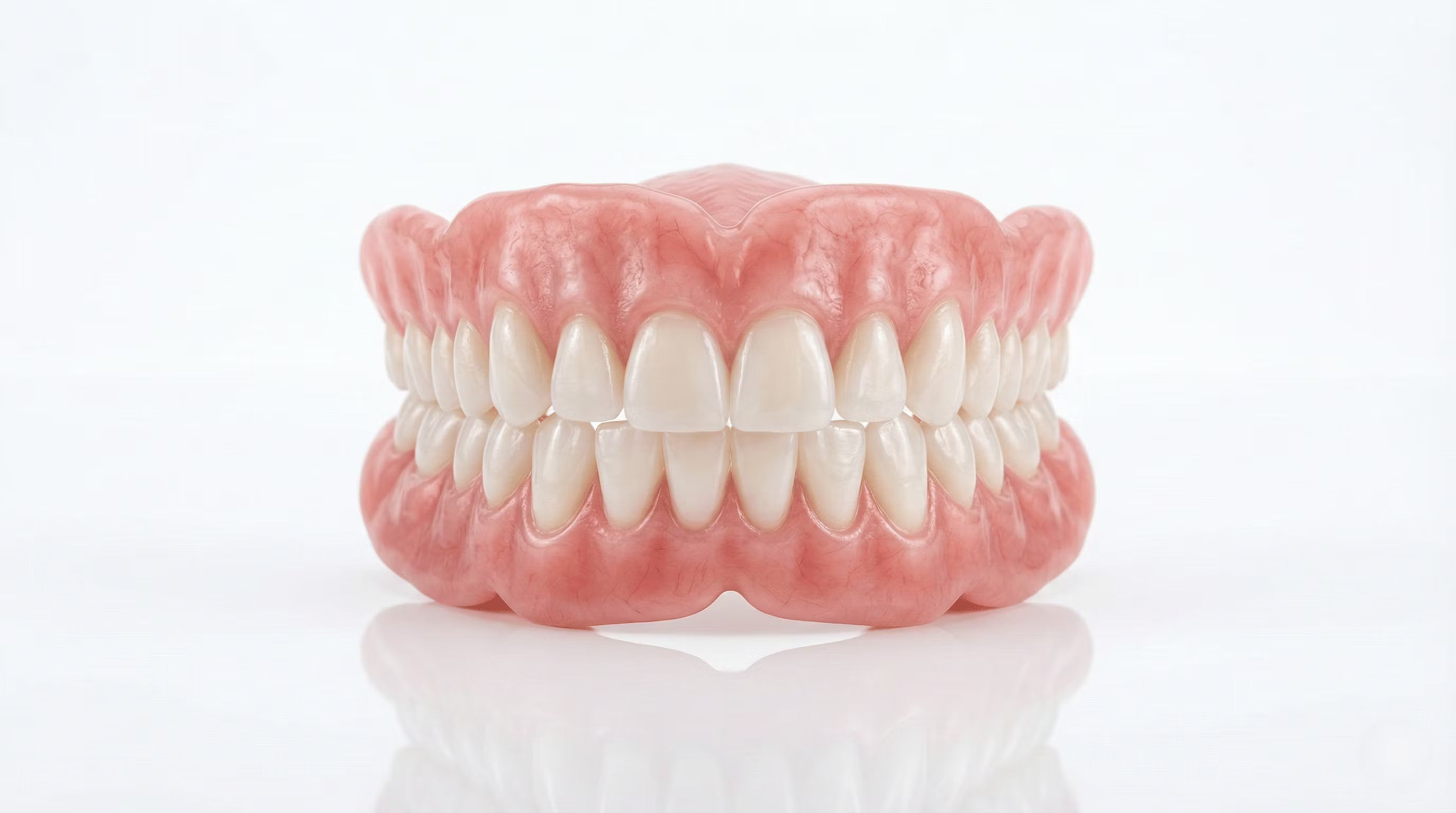 Premium complete upper and lower denture set