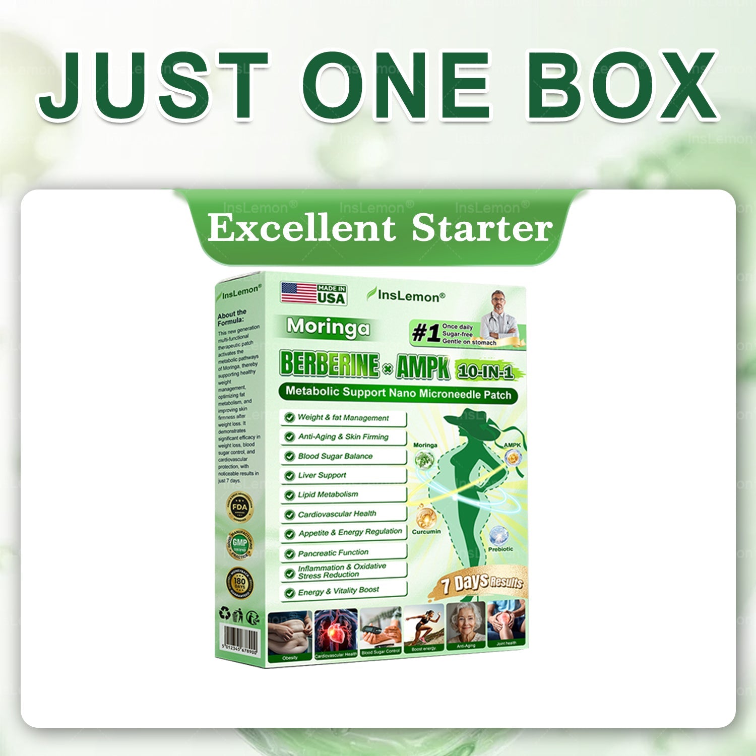 🥦𝐈𝐧𝐬𝐋𝐞𝐦𝐨𝐧® 𝗠𝗼𝗿𝗶𝗻𝗴𝗮 × 𝗕𝗲𝗿𝗯𝗲𝗿𝗶𝗻𝗲 × 𝗔𝗠𝗣𝗞 𝟭𝟬-𝗶𝗻-𝟭 𝗠𝗲𝘁𝗮𝗯𝗼𝗹𝗶𝗰 𝗦𝘂𝗽𝗽𝗼𝗿𝘁 𝗡𝗮𝗻𝗼 𝗠𝗶𝗰𝗿𝗼𝗻𝗲𝗲𝗱𝗹𝗲 𝗣𝗮𝘁𝗰𝗵🇺🇸(𝐉𝐮𝐬𝐭 𝐨𝐧𝐜𝐞 𝐚 𝐝𝐚𝐲, 𝐯𝐢𝐬𝐢𝐛𝐥𝐞 𝐜𝐡𝐚𝐧𝐠𝐞𝐬 𝐢𝐧 𝟕 𝐝𝐚𝐲𝐬） ✅ 𝐅𝐨𝐫 𝐨𝐛𝐞𝐬𝐢𝐭𝐲, 🅛🅞🅞🅢🅔 🅢🅚🅘🅝,𝐝𝐢𝐚𝐛𝐞𝐭𝐞𝐬, 𝐬𝐥𝐞𝐞𝐩 𝐚𝐩𝐧𝐞𝐚, 𝐣𝐨𝐢𝐧𝐭 𝐢𝐬𝐬𝐮𝐞𝐬, 𝐚𝐧𝐝 𝐦𝐨𝐫𝐞