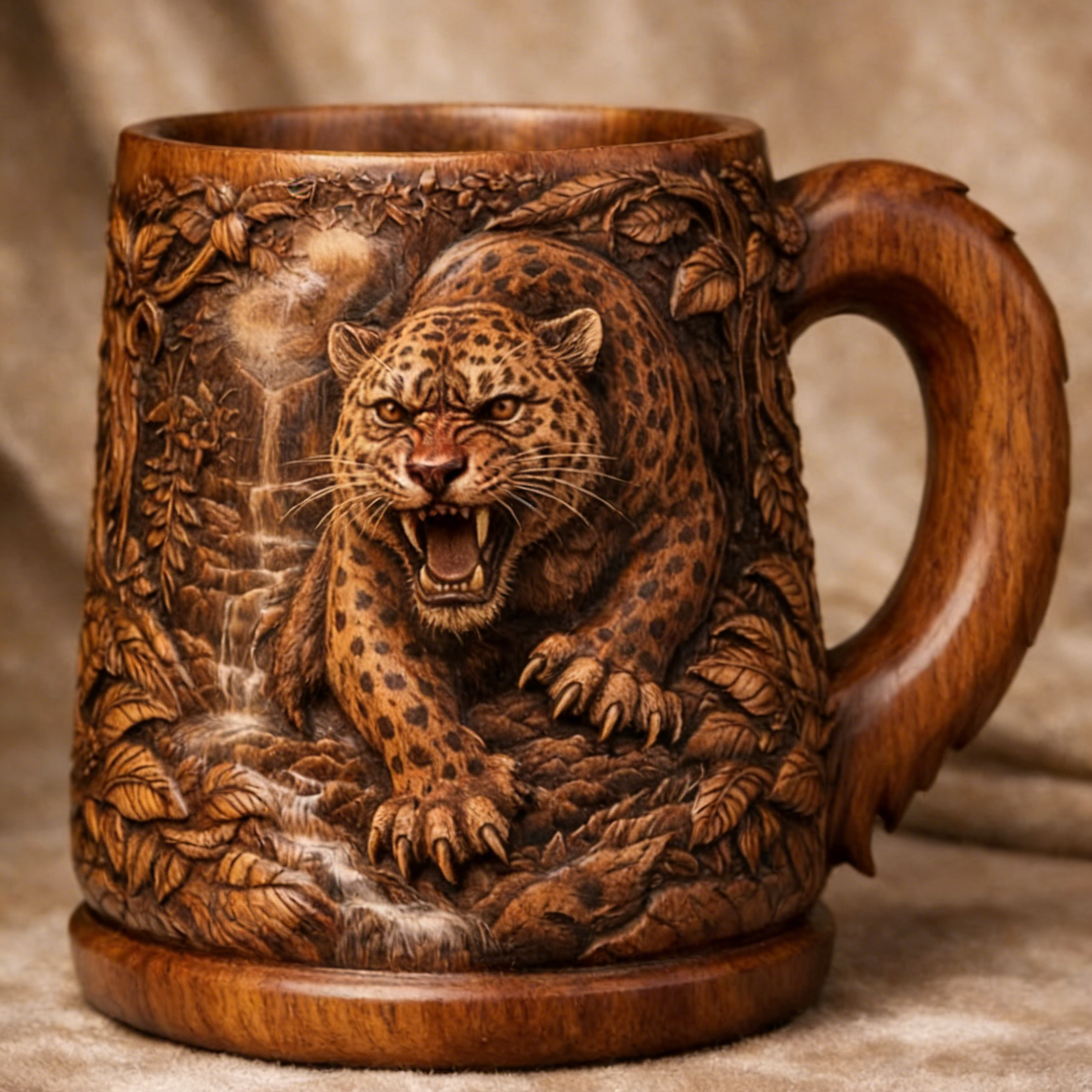 ⏰Last Day Promotion 49% 🔥Hand-carved wooden art relief cups