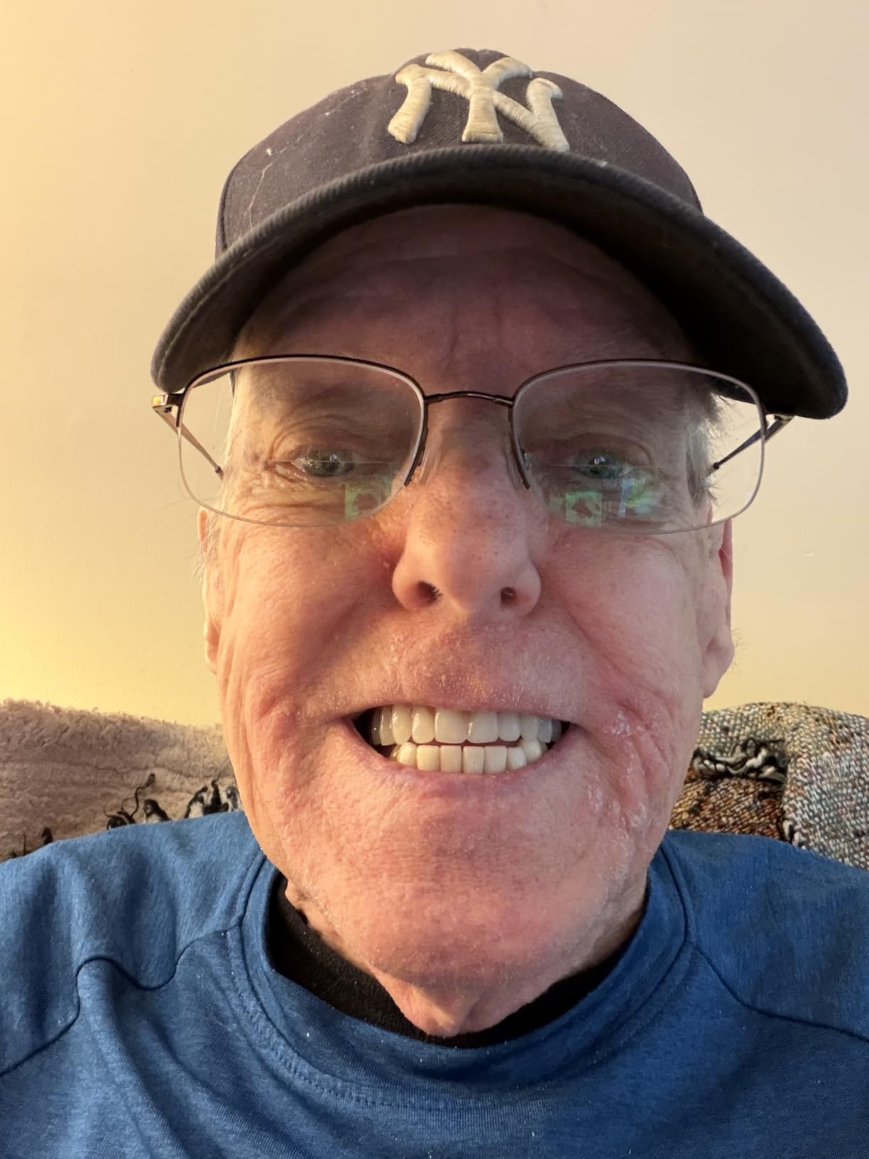 Customer denture review photo