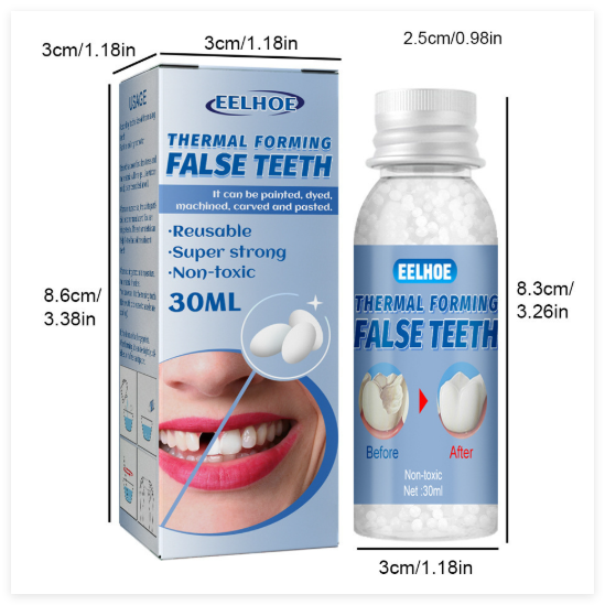 Fake Tooth Repair Kit-Thermal Beads