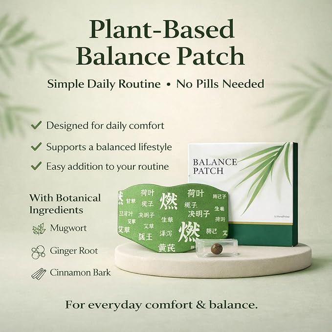 Plant-Based Herbal Balancing Patch