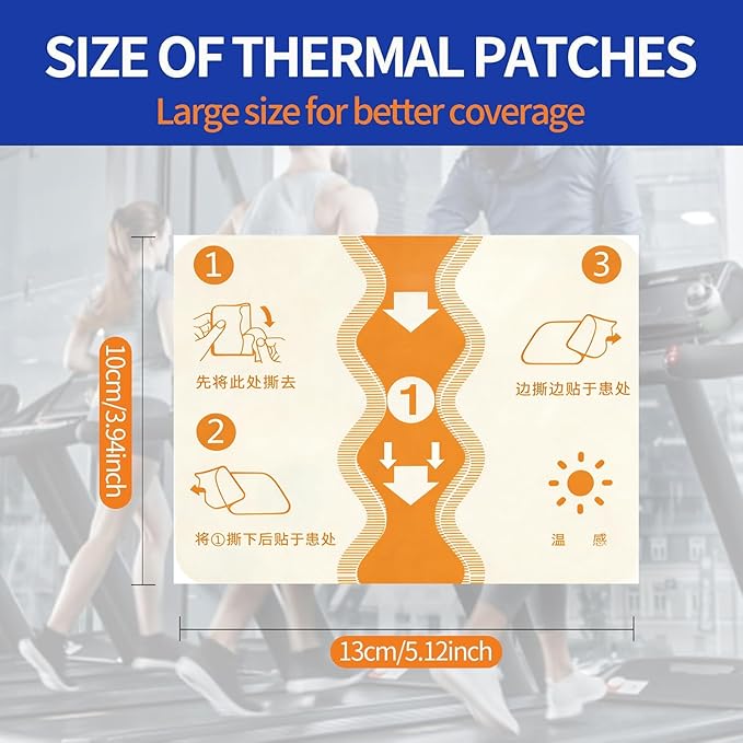 Herbal Heat Patches (7-Pack) — Suitable for Muscles and Joints