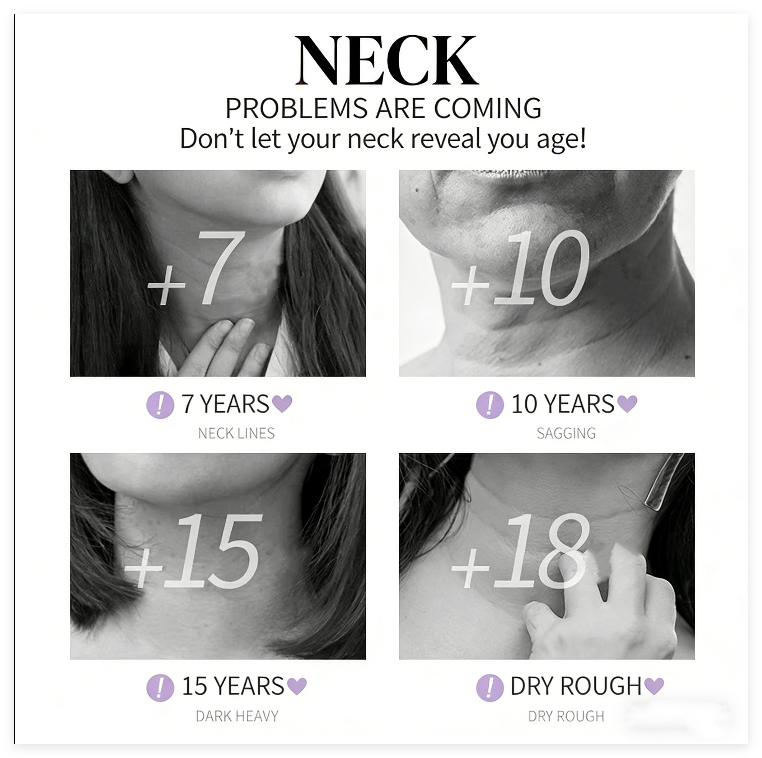 Niacinamide Neck Cream: Roller-Ball Massager for Lifting, Moisturizing, and Reducing Neck Lines