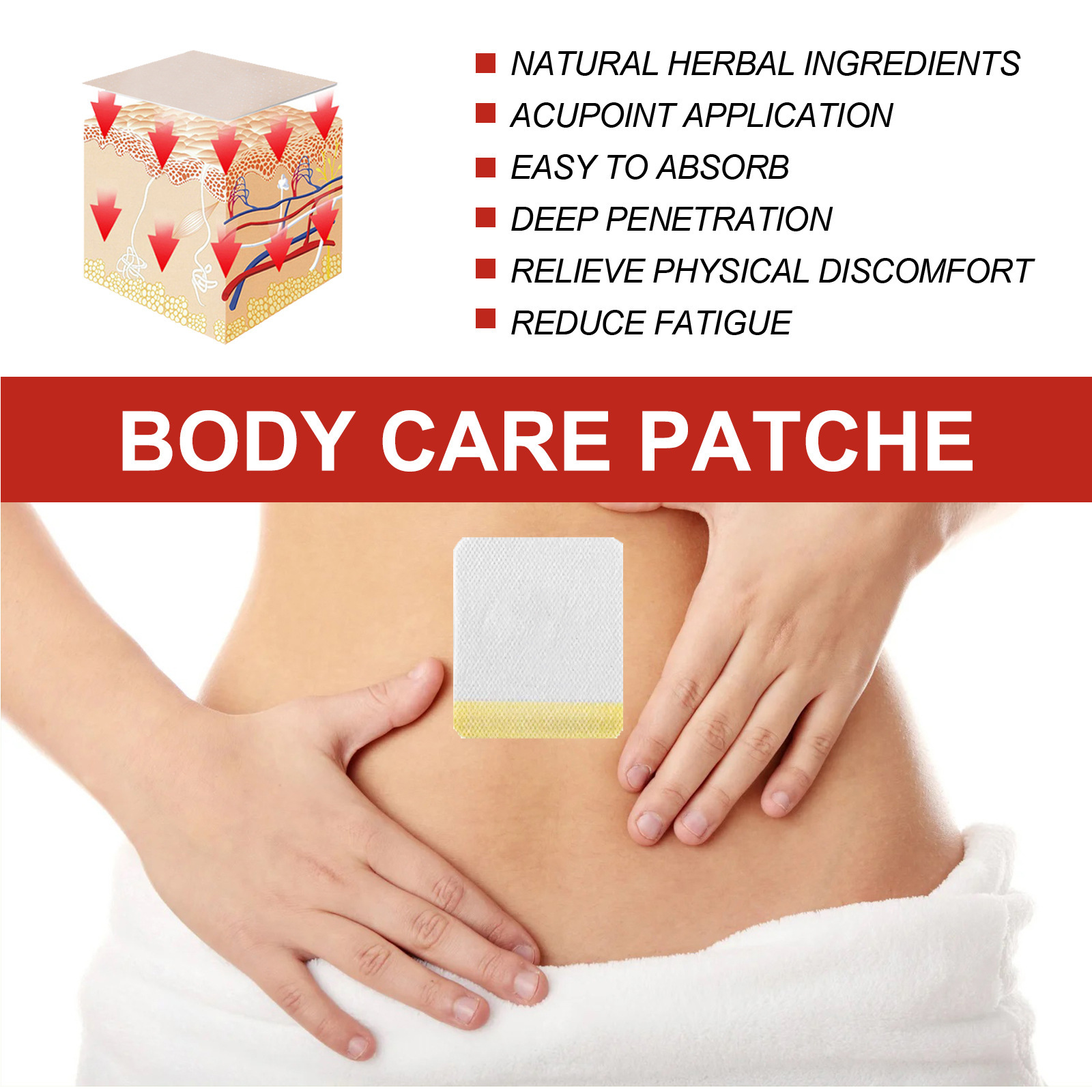 Relaxing Mind and Body Care Patch