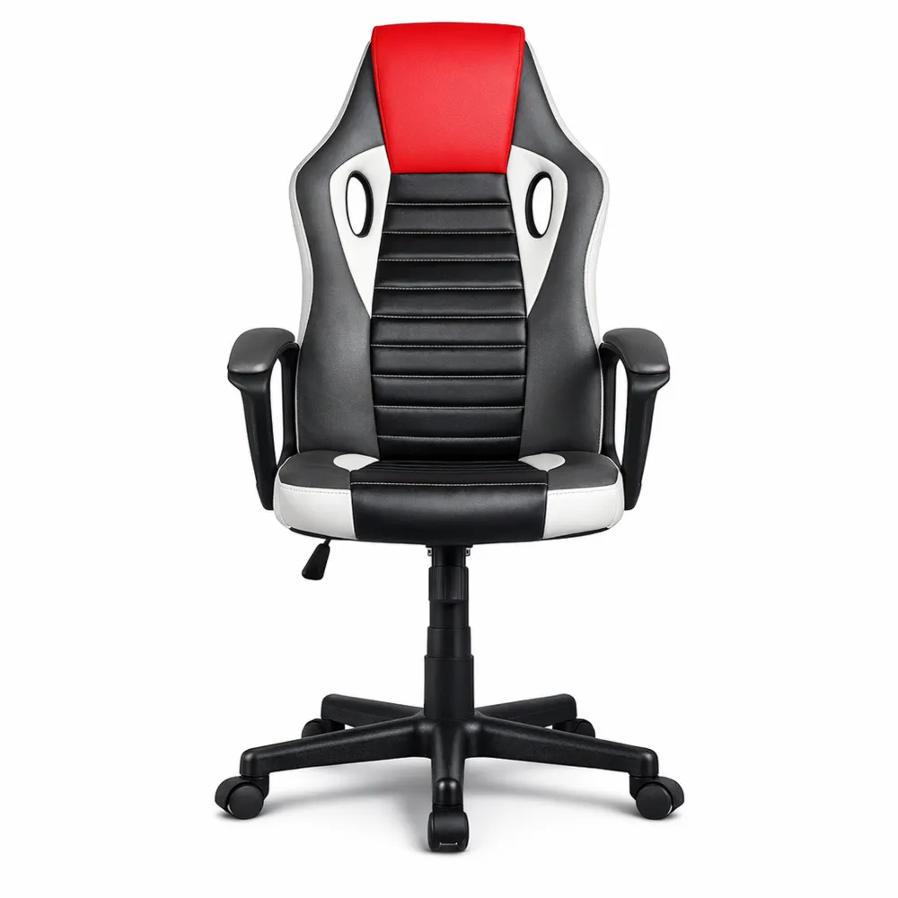 Poltrona Ergonomica da Gaming in Eco Pelle Regolabile