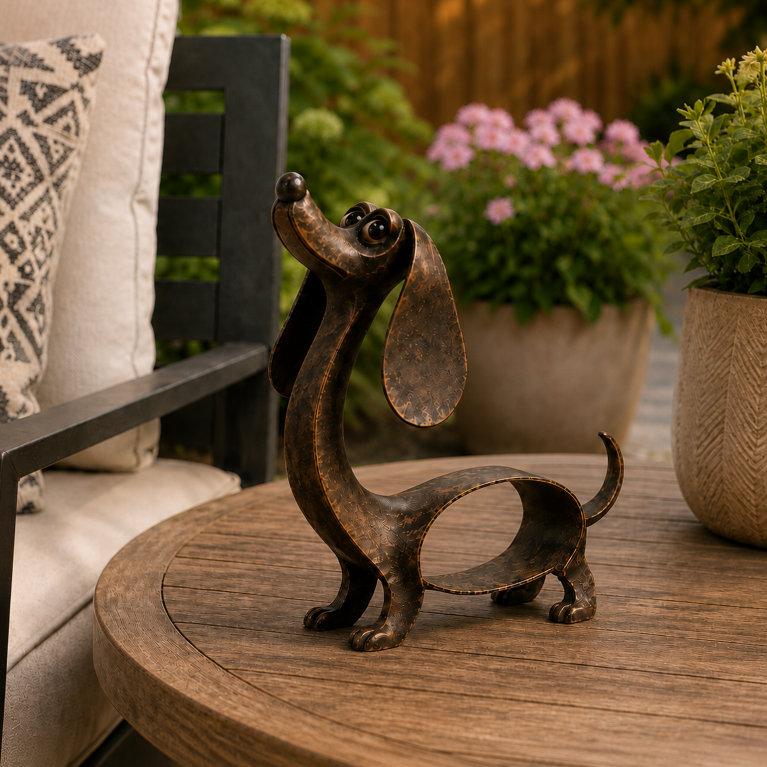 🐾Whimsical Dachshund Sculpture – Charming Dog Decor & Gift for Dachshund Lovers🐶