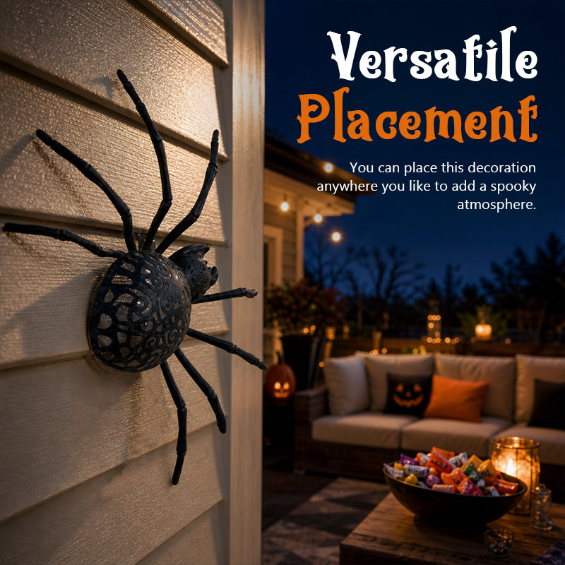 CreepyCrawler Giant Spider Wall Decor