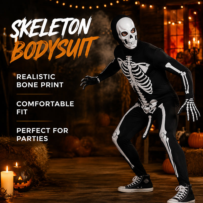 👻Halloween Skull Skeleton Costume