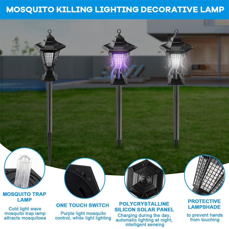 Solar Outdoor Mosquito Killing Lighting Decorative Lamp