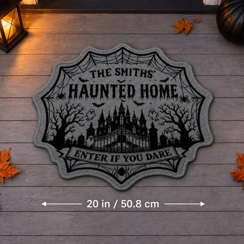 🎃Halloween Haunted Home Door Mat🏰