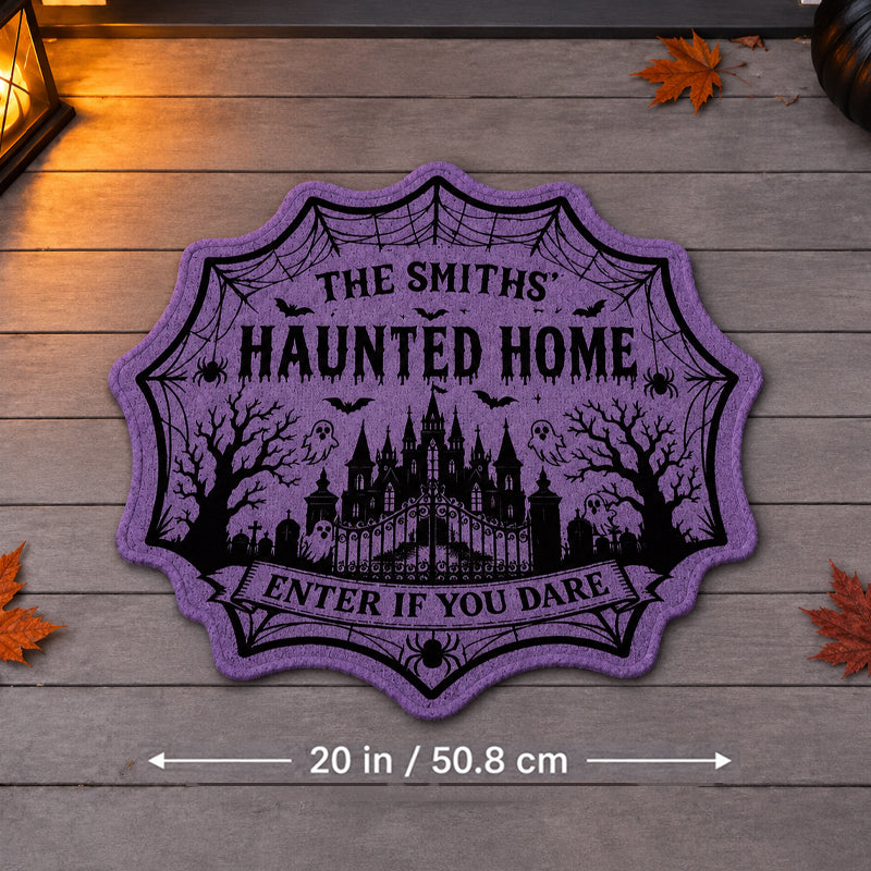 🎃Halloween Haunted Home Door Mat🏰