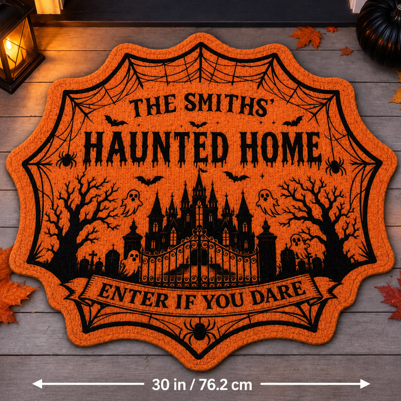 🎃Halloween Haunted Home Door Mat🏰