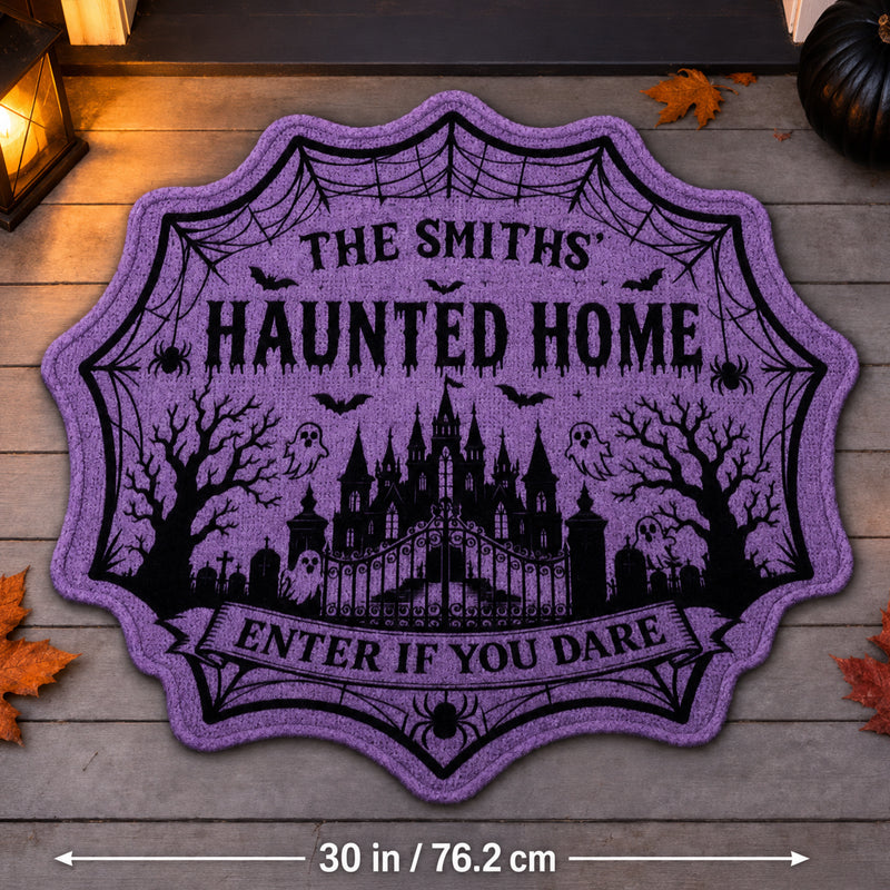 🎃Halloween Haunted Home Door Mat🏰