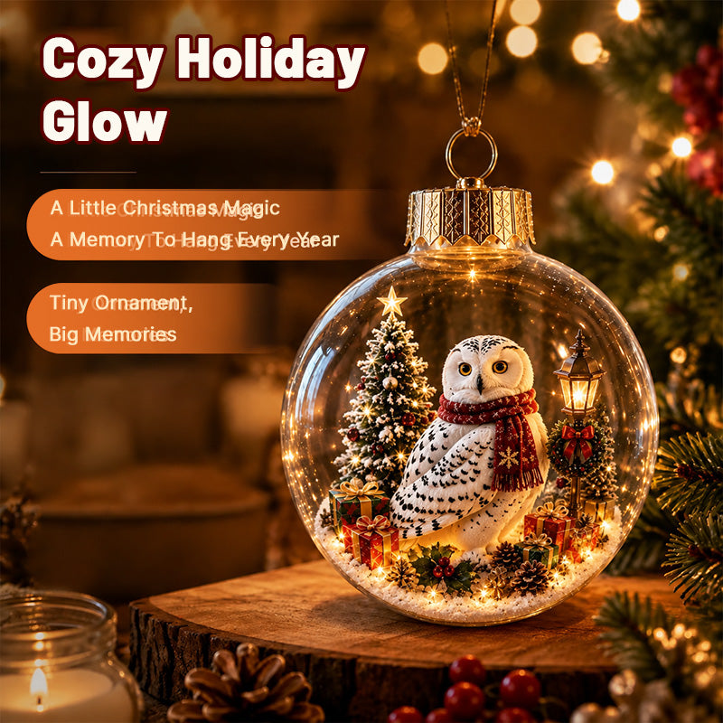 🎄Animal Christmas Snow Globe Ornament