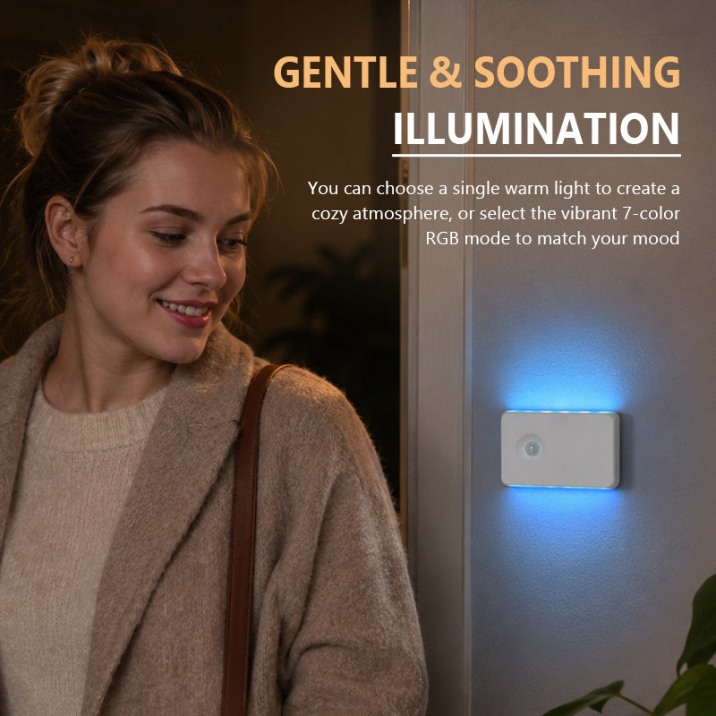 Smart Sensor Night Light LED Human Infrared Type-C