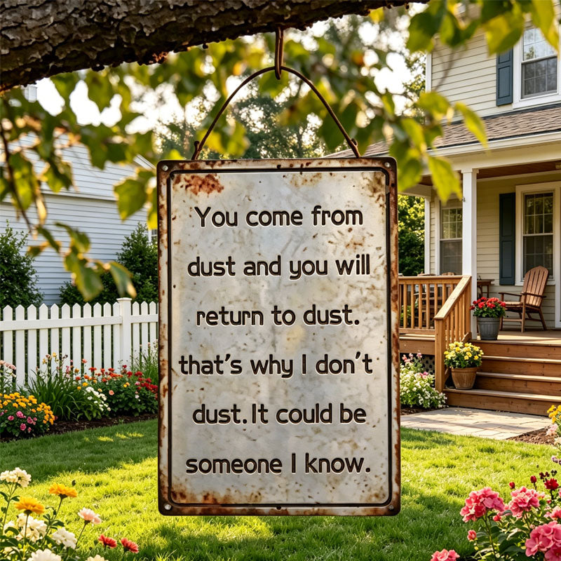 Funny American-Style English Wooden Sign