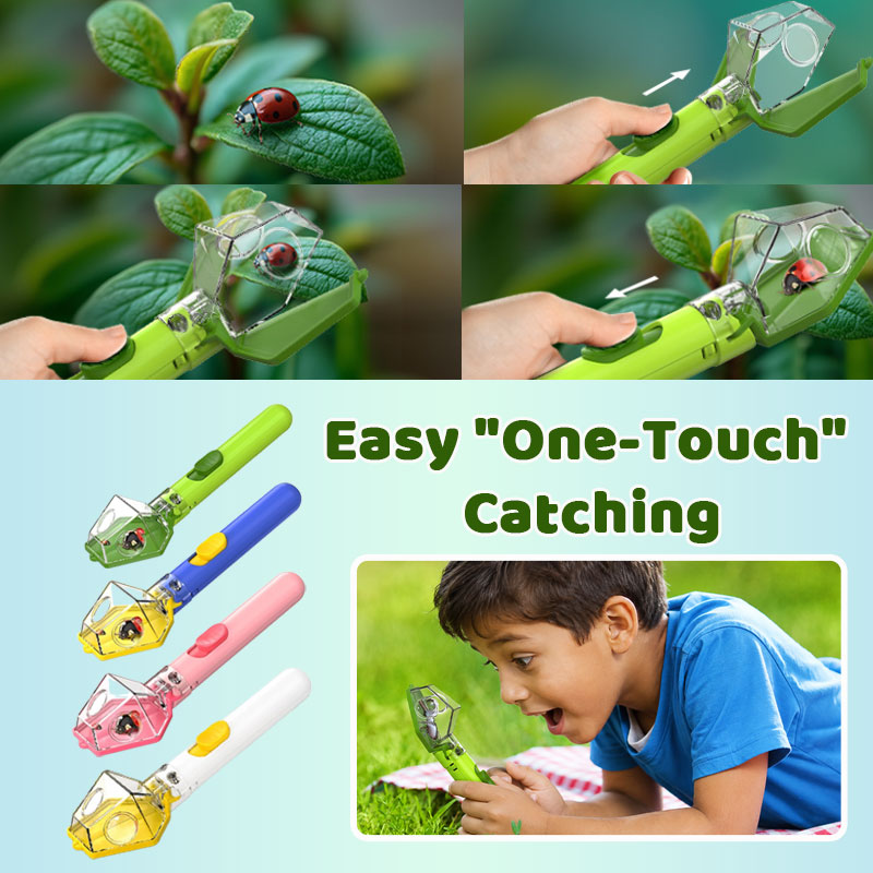 6x Magnification Bug Catcher & Viewer for Kids