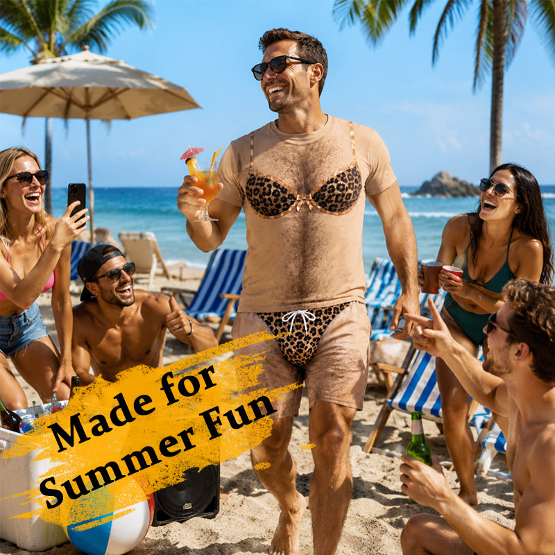 😂The Ultimate Funny Beach Prank Outfit For Men