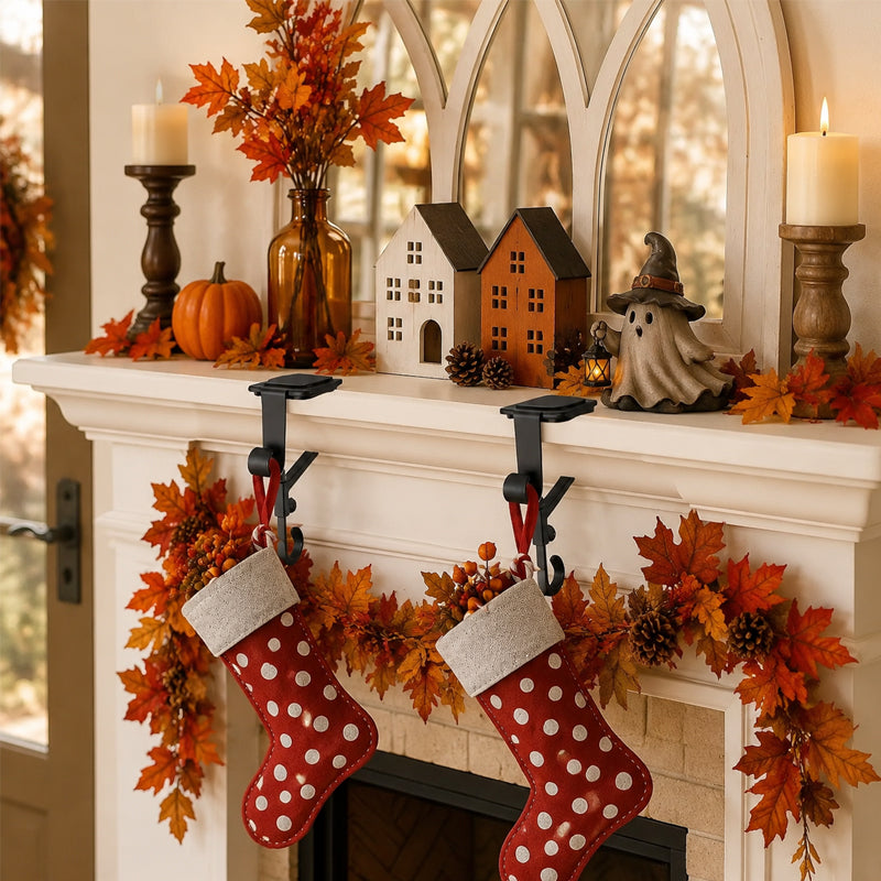 ✨ Paeose Adjustable Mantle Garland Hanger with Hooks ✨