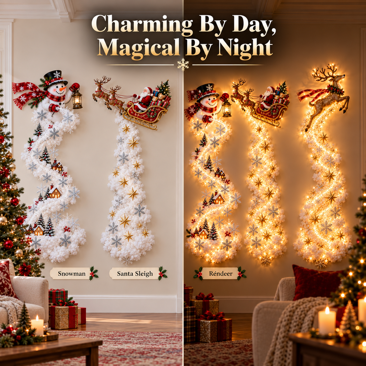 ✨Christmas Magic Trail Wall Light - A Little Christmas Magic Right on Your Wall✨
