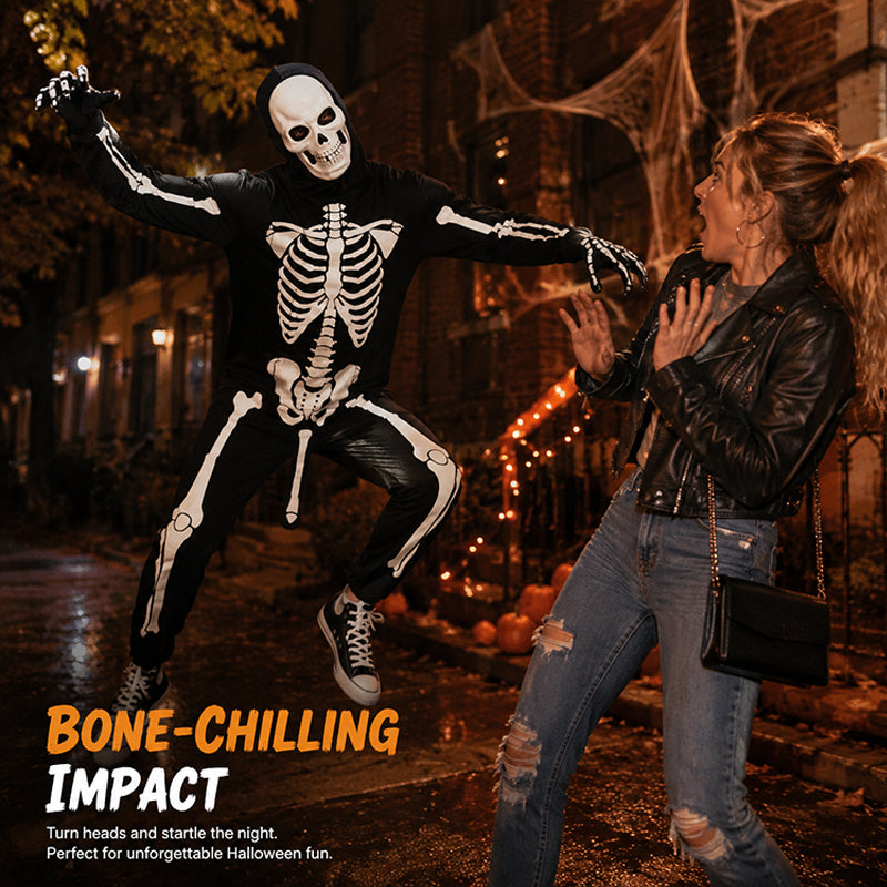 👻Halloween Skull Skeleton Costume