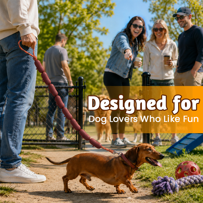Funny Big Sausage String Dog Leash