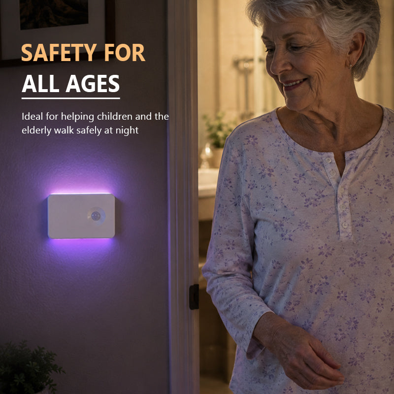 Smart Sensor Night Light LED Human Infrared Type-C