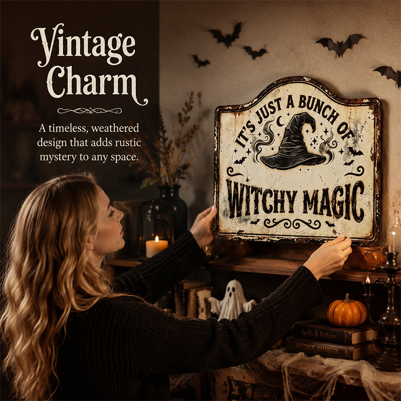 Halloween Witch Decorative Cards