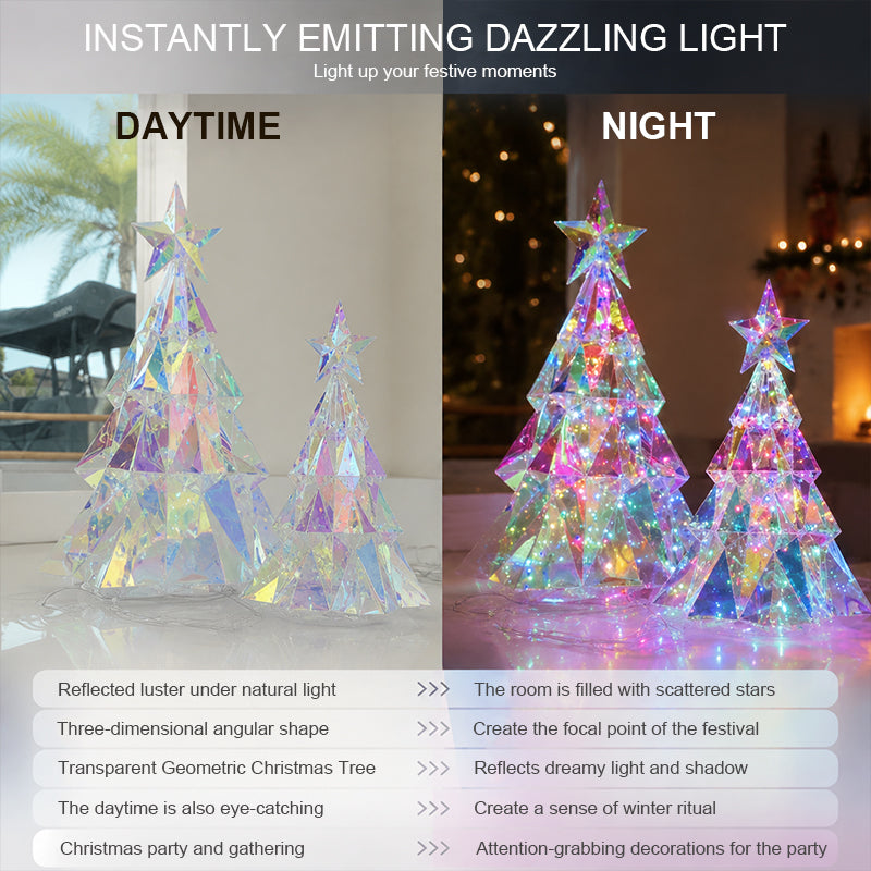 ✨ Iridescent Christmas Tree Light🎄