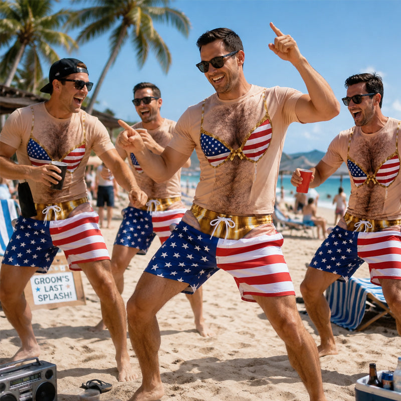 😂The Ultimate Funny Beach Prank Outfit For Men
