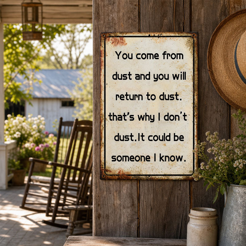 Funny American-Style English Wooden Sign