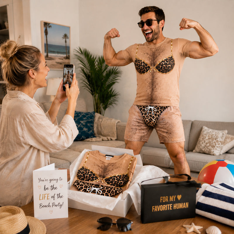 😂The Ultimate Funny Beach Prank Outfit For Men