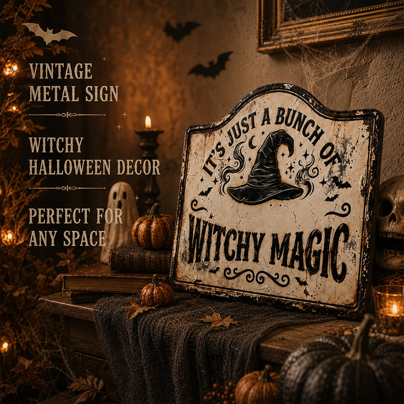 Halloween Witch Decorative Cards